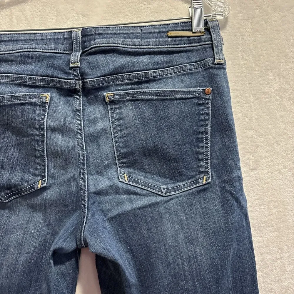 Pilcro and the Letterpress Stet Jeans Women's 30 Slim Leg Ankle Medium Wash Blue